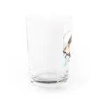 さおうさんです。公式グッズの営業中の小物 Water Glass :left