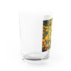 moueewaの黄色い花 Water Glass :left