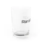 RaraGarageのRaraGarageロゴシリーズ(黒文字) Water Glass :left