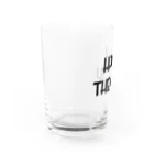 tknzkのhack the gov black Water Glass :left