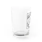 まどろみの温度のうしろすがた 白 Water Glass :left