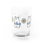 美味しいペンギンのしろくまミルク Water Glass :left