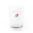 イノウエワラビのスナック バラ グラス Water Glass :left