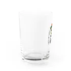 いんでないかいストアのコロナ太りユンドウ Water Glass :left