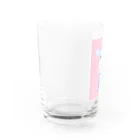 pinkyのチワワ♡ Water Glass :left