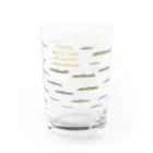 いけす　第二池のシマドジョウグラス Water Glass :left