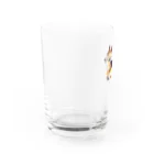 のばら（NOBARA）のコーギーのグッズ Water Glass :left