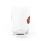 mahoの青ベタちゃん Water Glass :left