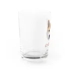 kawaii柴犬のkawaii柴犬・改 Water Glass :left