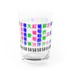 台湾のふぐの台湾のジューススタンドなイレモノ Water Glass :left