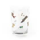 くろふぁの足の短いいぬ Water Glass :left