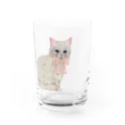 mignonne ミニョンヌのにゃんこグラス Water Glass :left