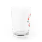 ECLAIR BUNNYのクレアといちご Water Glass :left