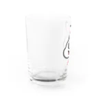 『卯のえほん』   〜えほんカフェ「うさぎの絵本」のオンラインショップ〜の「usagi」グラス Water Glass :left