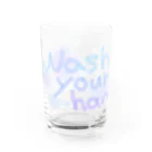 shop reikaの手洗いしようWash your hands Water Glass :left