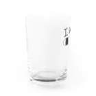 冷蔵庫のI see You (お前を見ているぞ) Water Glass :left