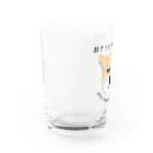 千客万来ねこ日和のチベスナくん 1号 Water Glass :left