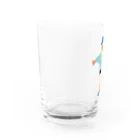 Earthlingの地球人（キャップ女子） Water Glass :left