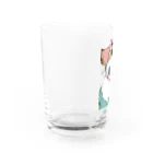 アトリエ 縷縷そらのダックスフンド（カラー） Water Glass :left