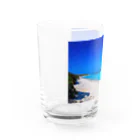 南ぬ楽園「ぱいぬらくえん」の波照間島　ニシ浜 Water Glass :left