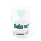 Thank you for your timeのMake our hearts one Water Glass :left