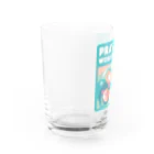 manaBeeの眠り・世界の健康 Water Glass :left