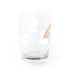 ど～ぶつ大連発のうるうるうさちゃ Water Glass :left