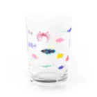 kyotsubeのカラフル深海生物 Water Glass :left