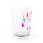 まるいいぬのごきげんchan Water Glass :left