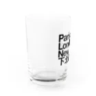 東京奮起させるの下北沢 Paris London New York Water Glass :left