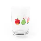 DOT DOT DOT by 宗のりこのドット絵フルーツ ヨコ Water Glass :left