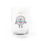 はむたぬぅのぽっぽさんとちゅんた Water Glass :left