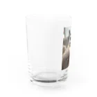 チワワ＆ビショプーの全力じゃれっこ Water Glass :left