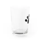 ほのぼののPaw Water Glass :left