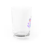 ドドメ汁のうかれポンチのユニコーン Water Glass :left