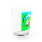 ねことこねこのなつうんどう Water Glass :left