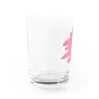 ウサコクリエイトの課題の圧に気圧されるうさこ Water Glass :left