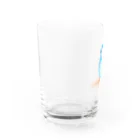 まめるりはことりのブルーマメルリハ【まめるりはことり】 Water Glass :left