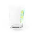 HAGU HOSHINO COLLABORATION STOREの【若】HAGU HOSHINO Glass Water Glass :left