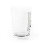 物-黒のやらぬ善よりやる偽善 Water Glass :left