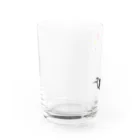 風の色えんぴつのダイビング：ハート泡 Water Glass :left