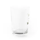 気ままに創作　よろず堂のどくだみ Water Glass :left