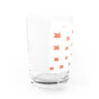 ベガのひつじのメンダコドット Water Glass :left