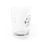 吉田電話 and The DOKKEN THIRSKのフルーツ珈琲茶房 カフェー キムチ（グレー） Water Glass :left