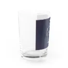 Yore Yore no T-shirtのYoreYore no T-shirtのロゴくん Water Glass :left