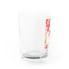 oka emiのorange tea Water Glass :left