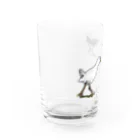 南ぬ楽園「ぱいぬらくえん」の幸せの「白いシロハラクイナ」？ Water Glass :left