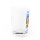 きょんと愉快な仲間たちのメロンちゃんと愉快な仲間たち Water Glass :left