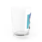 ガールズルームの青ショートさん Water Glass :left