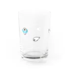 蓬来燕のぷかぷかあざらし Water Glass :left